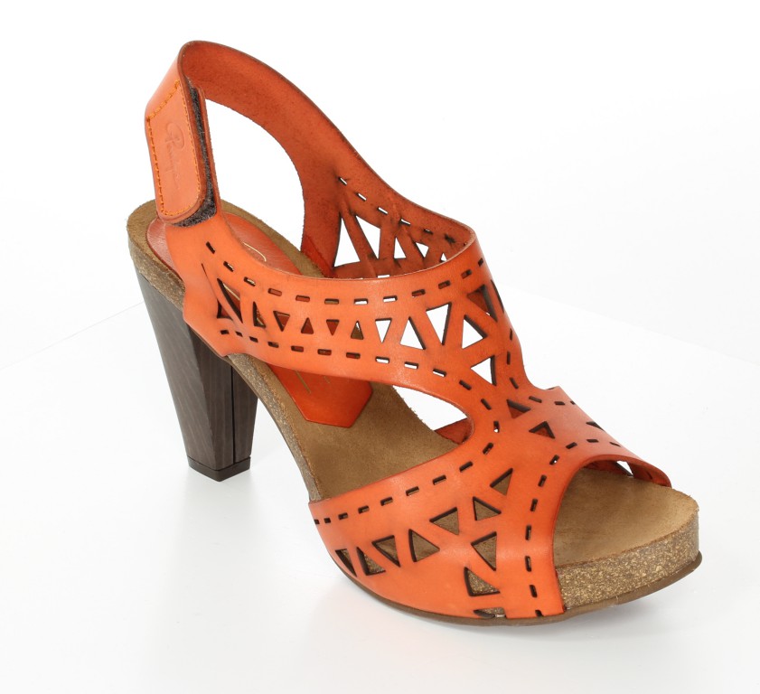 Penelope  Sandały 3053 Piel Naranja