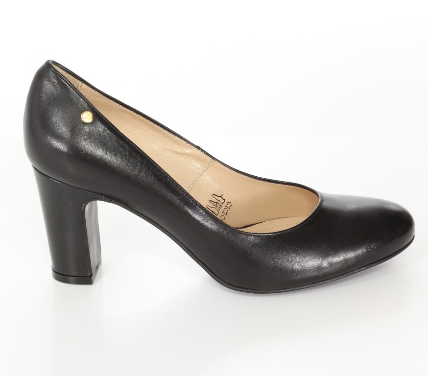 Conhpol-Bis Czółenka B-2114 Nero/776