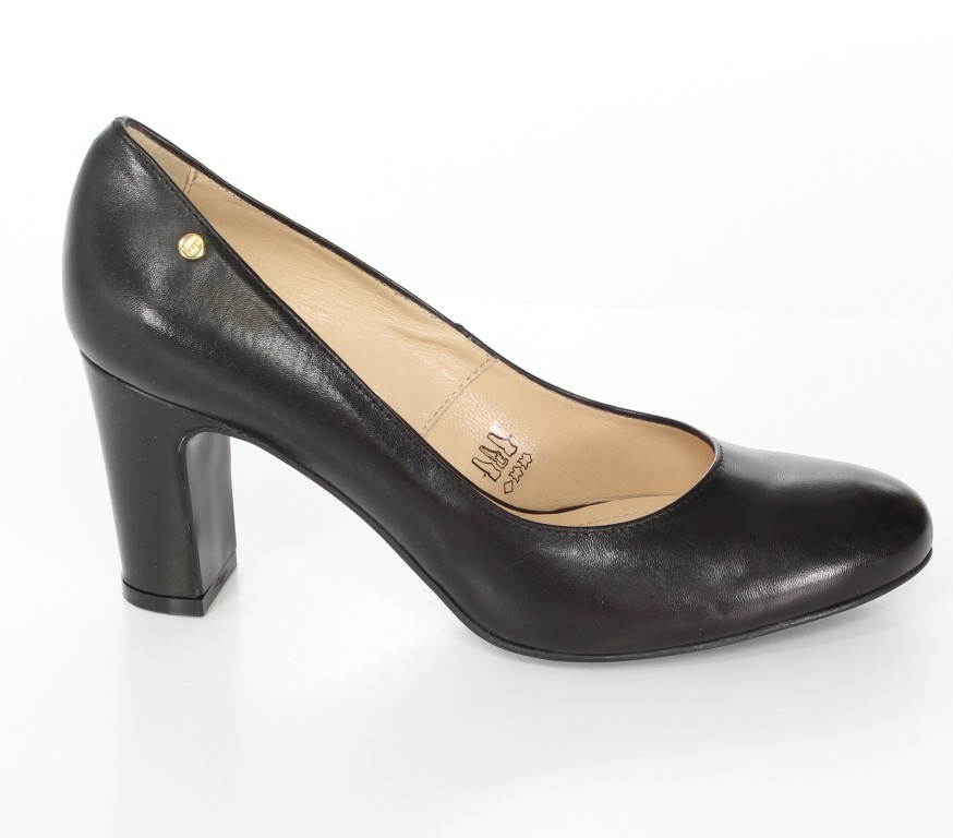 Conhpol-Bis Czółenka B-2114 Nero/776