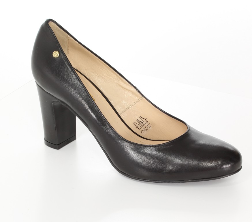 Conhpol-Bis Czółenka B-2114 Nero/776