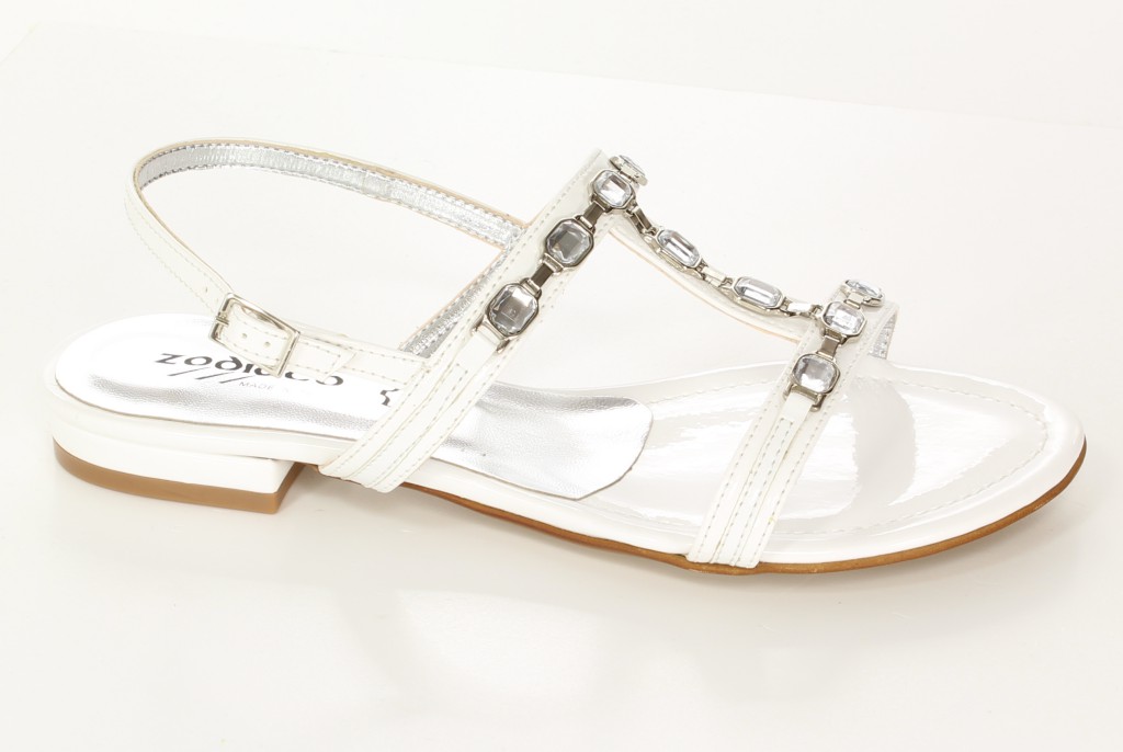 Zodiaco Sandały 1103 Bianco 