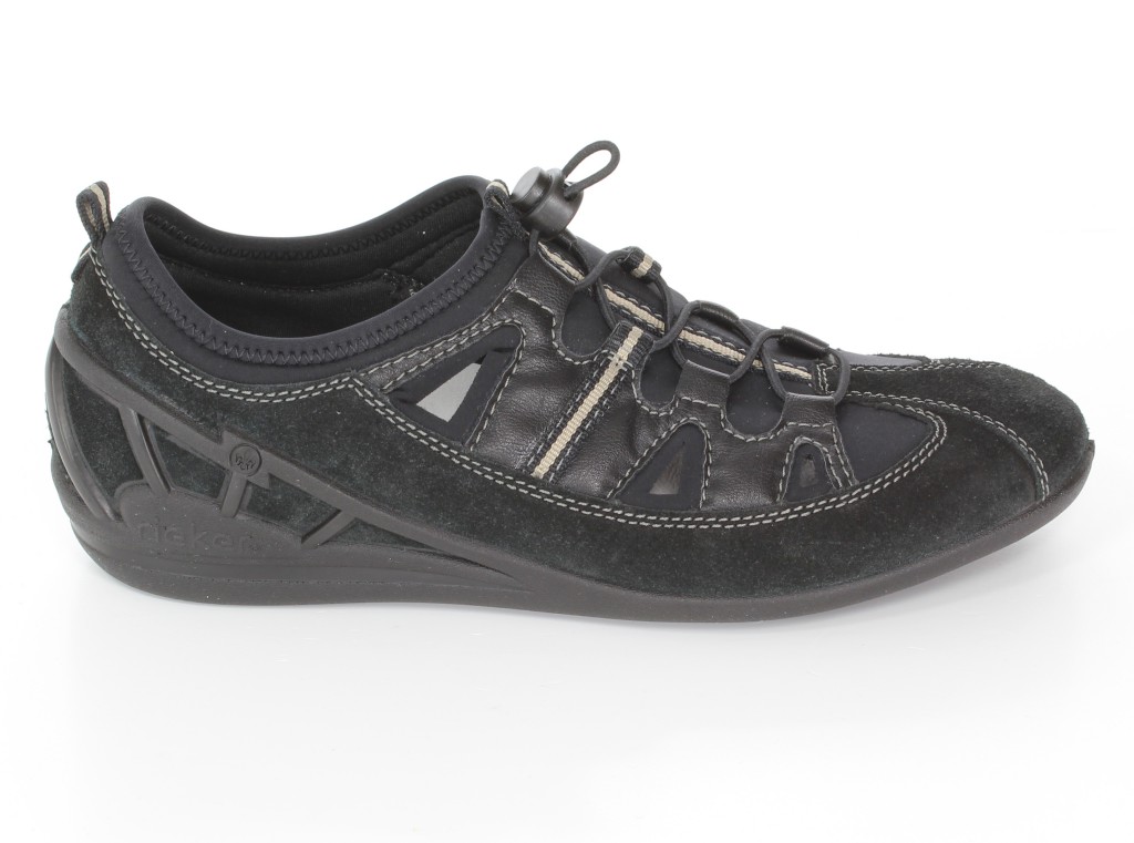 Rieker Półbuty 59565-00 Black 