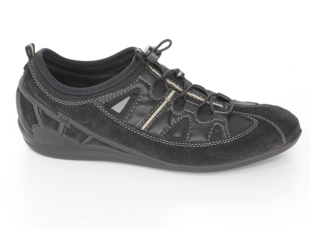 Rieker Półbuty 59565-00 Black 