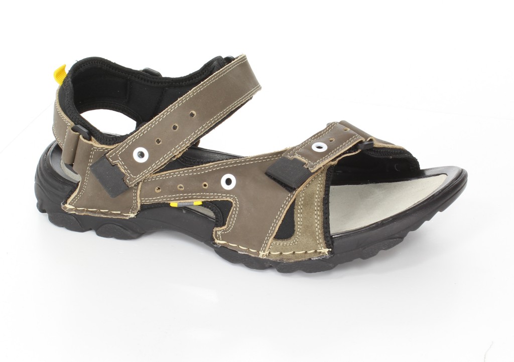Badura Sandały 6035-635 Oliwka 