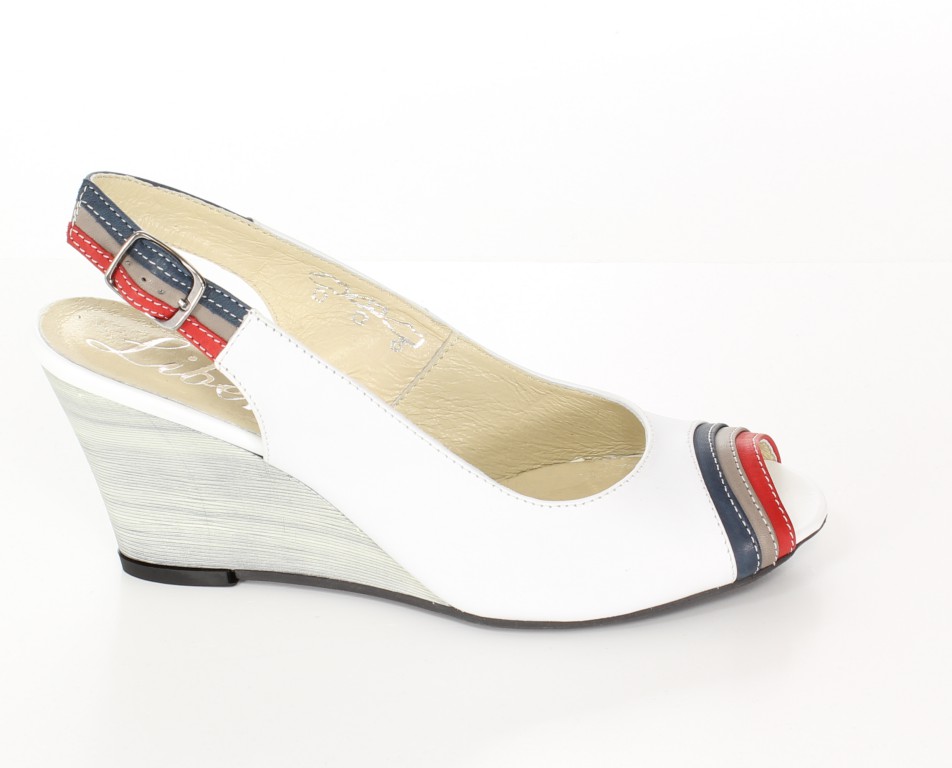 Libero Sandały 2080 10 Biały 