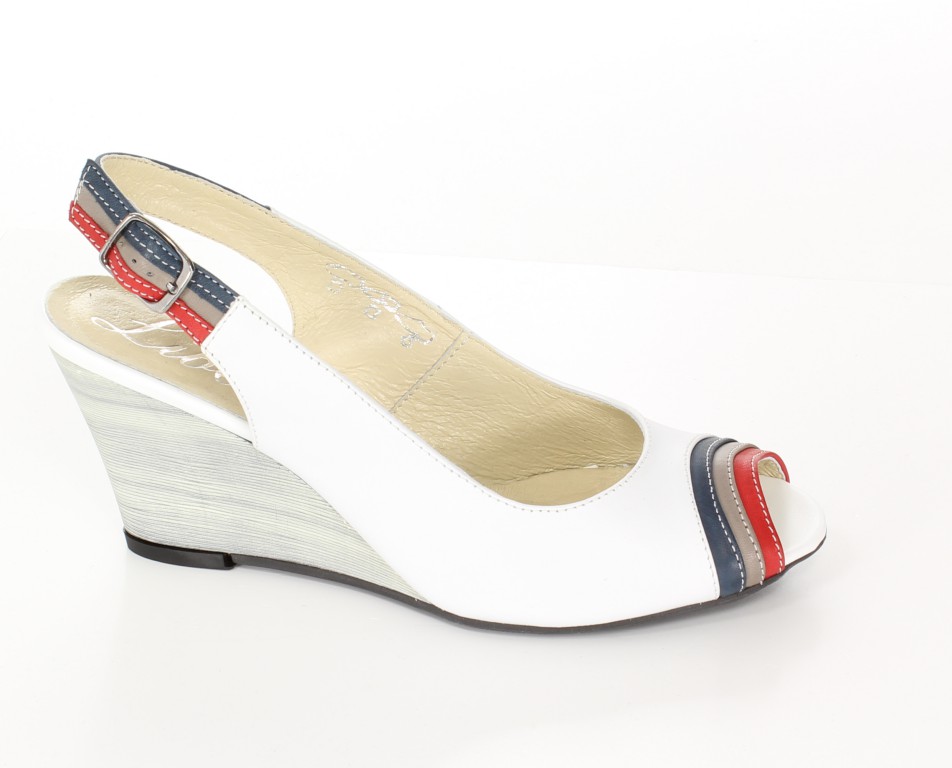 Libero Sandały 2080 10 Biały 