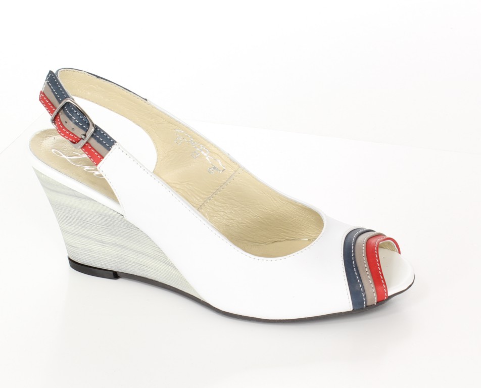 Libero Sandały 2080 10 Biały 