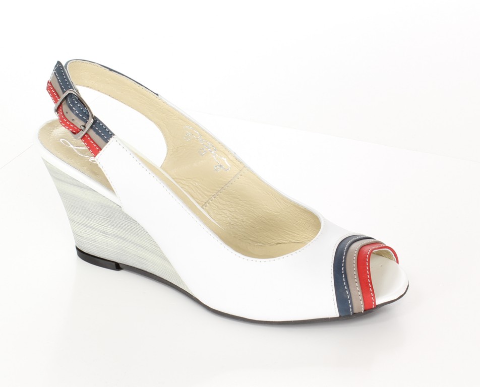 Libero Sandały 2080 10 Biały 