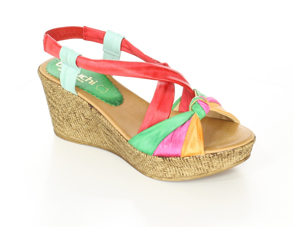 Bertuchi Sandały 5555 Multicolor 