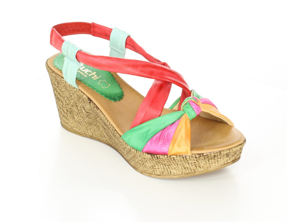 Bertuchi Sandały 5555 Multicolor 