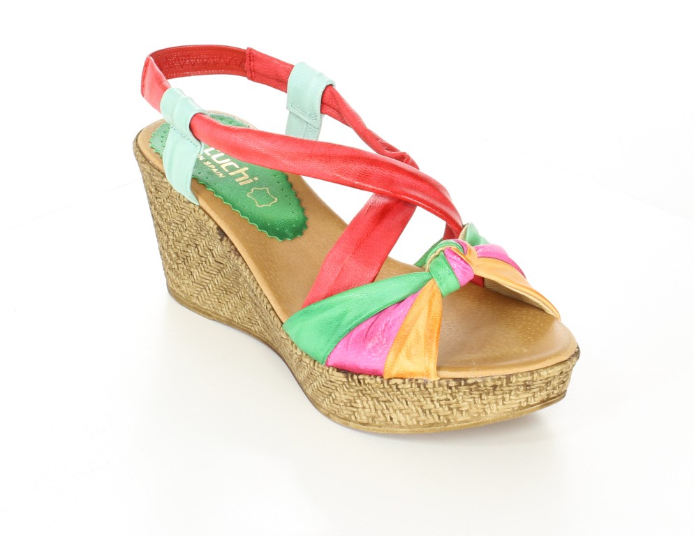 Bertuchi Sandały 5555 Multicolor 