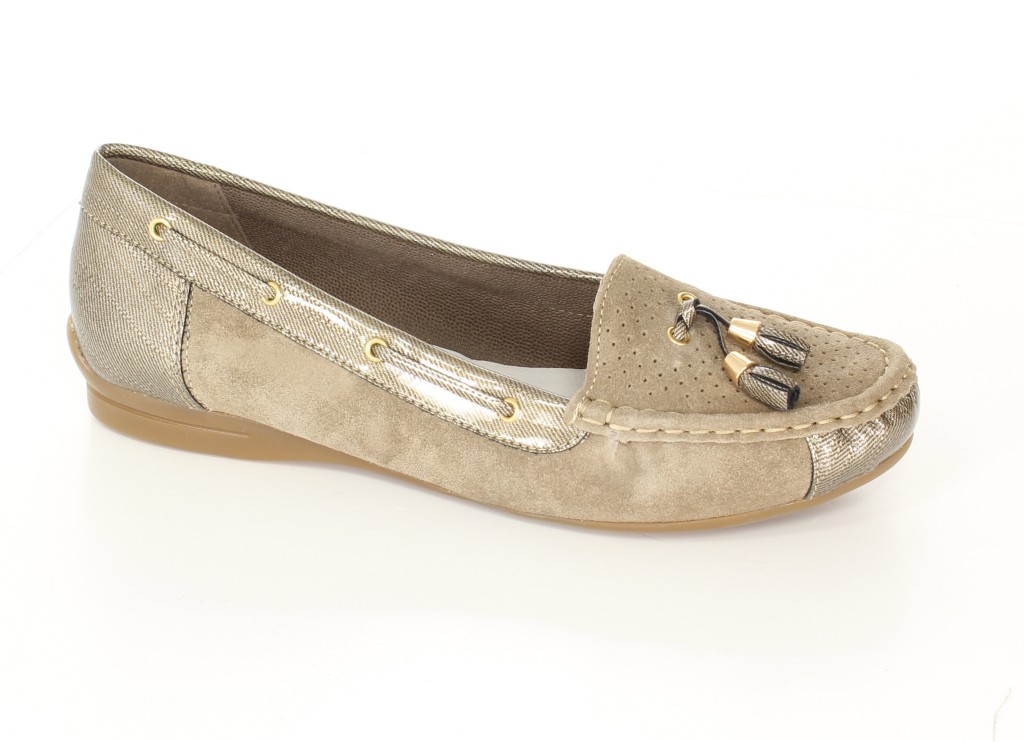 Rieker Baleriny 43165-60 Beige 