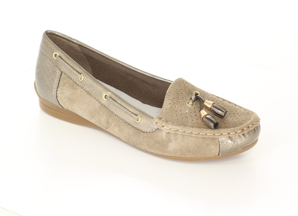 Rieker Baleriny 43165-60 Beige 