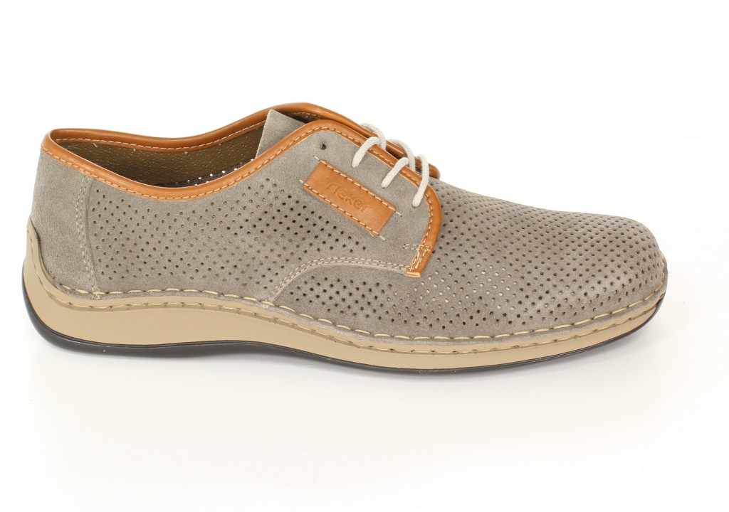 Rieker Półbuty 05206-42 Grau Grey 