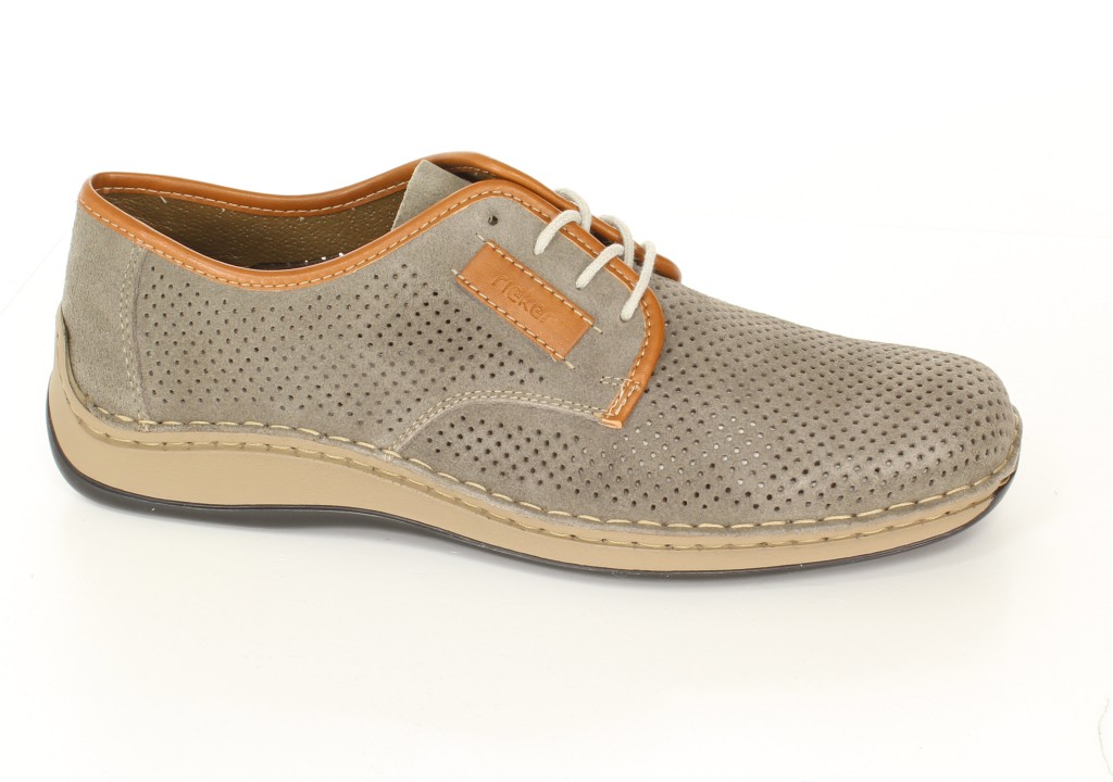 Rieker Półbuty 05206-42 Grau Grey 