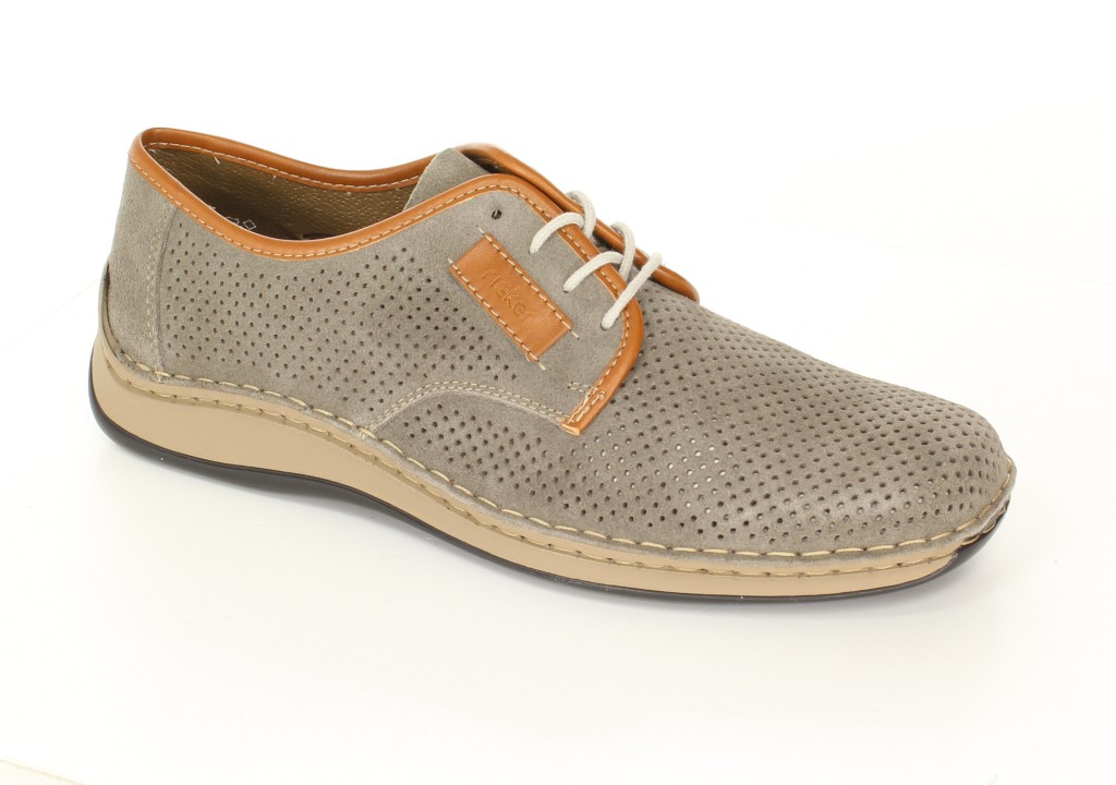 Rieker Półbuty 05206-42 Grau Grey 