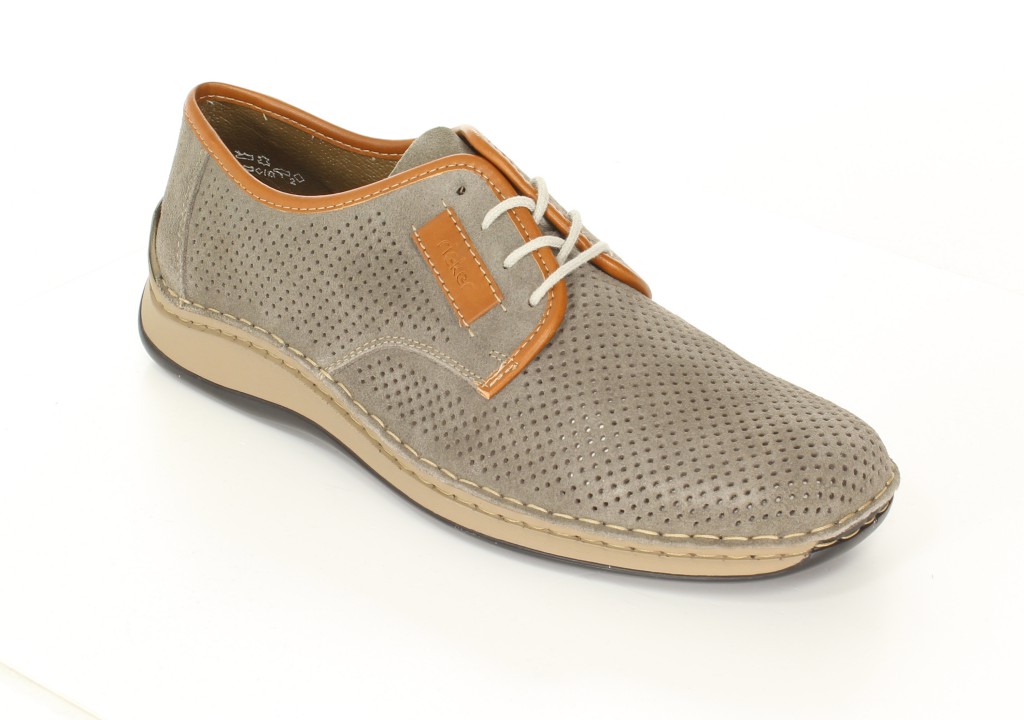 Rieker Półbuty 05206-42 Grau Grey 