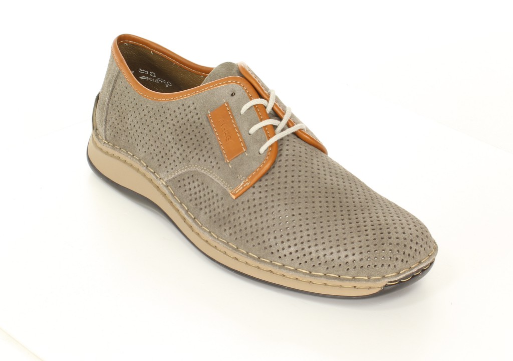 Rieker Półbuty 05206-42 Grau Grey 