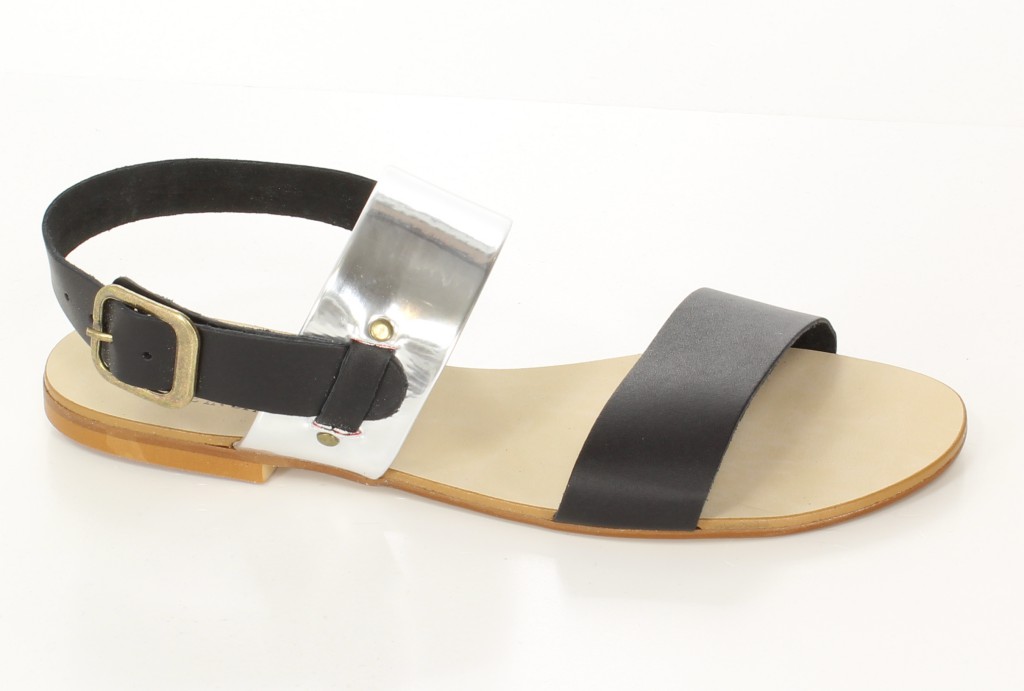 Verano Sandały 55-3521 Negro/Plata