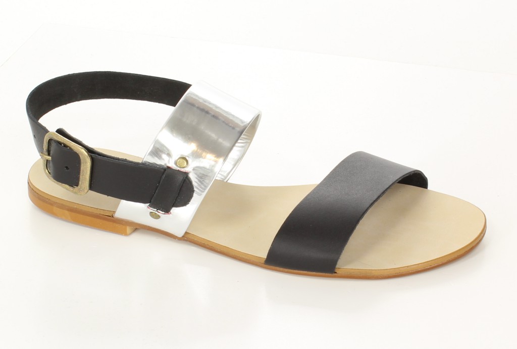 Verano Sandały 55-3521 Negro/Plata