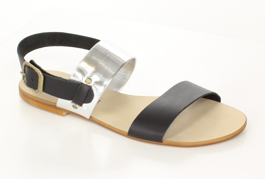Verano Sandały 55-3521 Negro/Plata