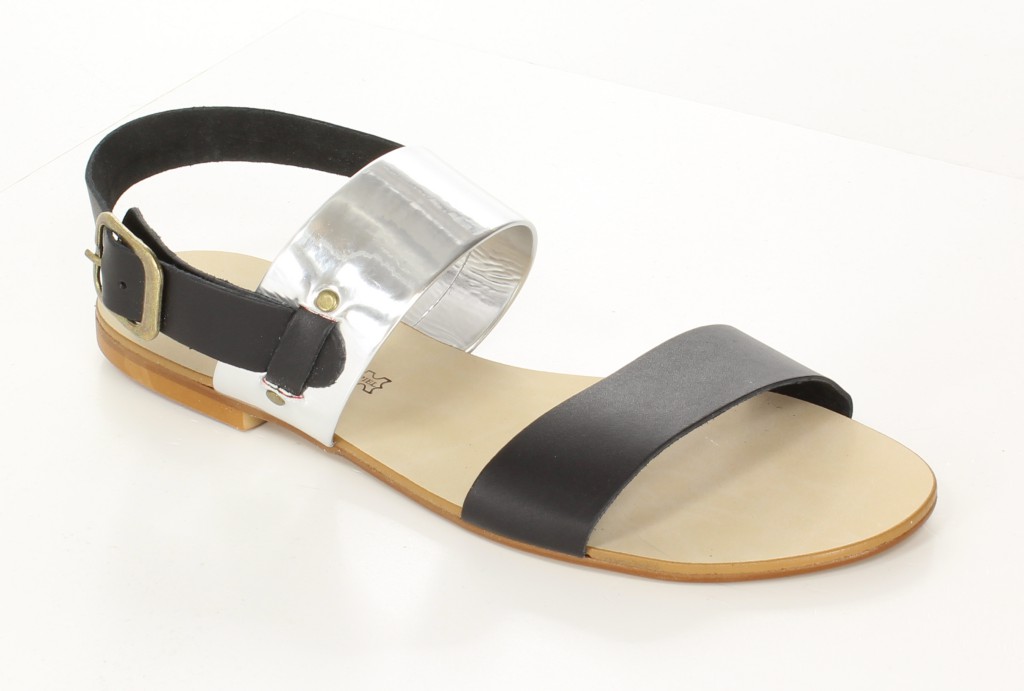 Verano Sandały 55-3521 Negro/Plata