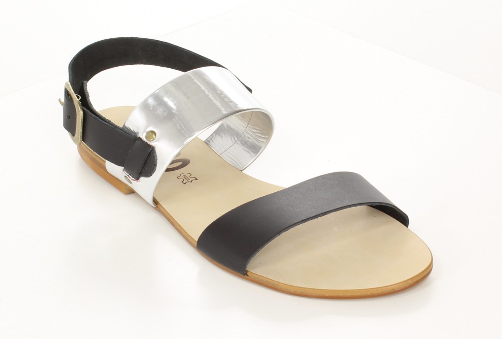 Verano Sandały 55-3521 Negro/Plata