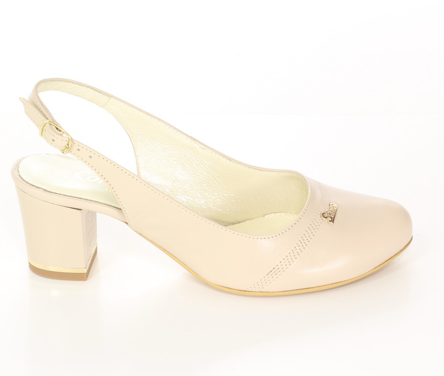 Cortesini Czółenka 1177 Skóra Be/Cycero 