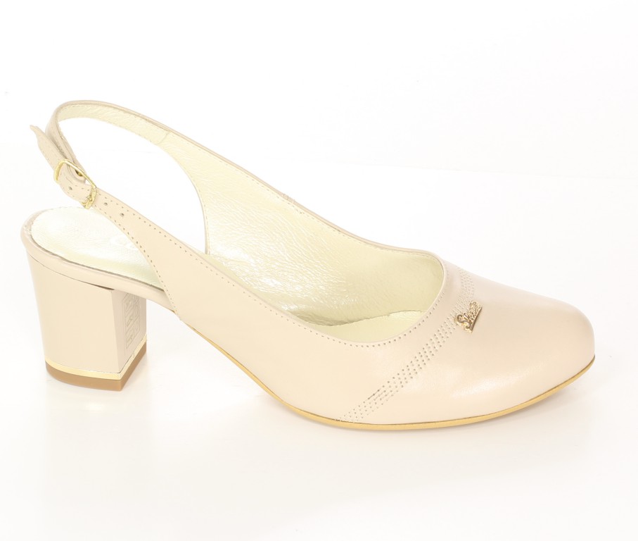 Cortesini Czółenka 1177 Skóra Be/Cycero 