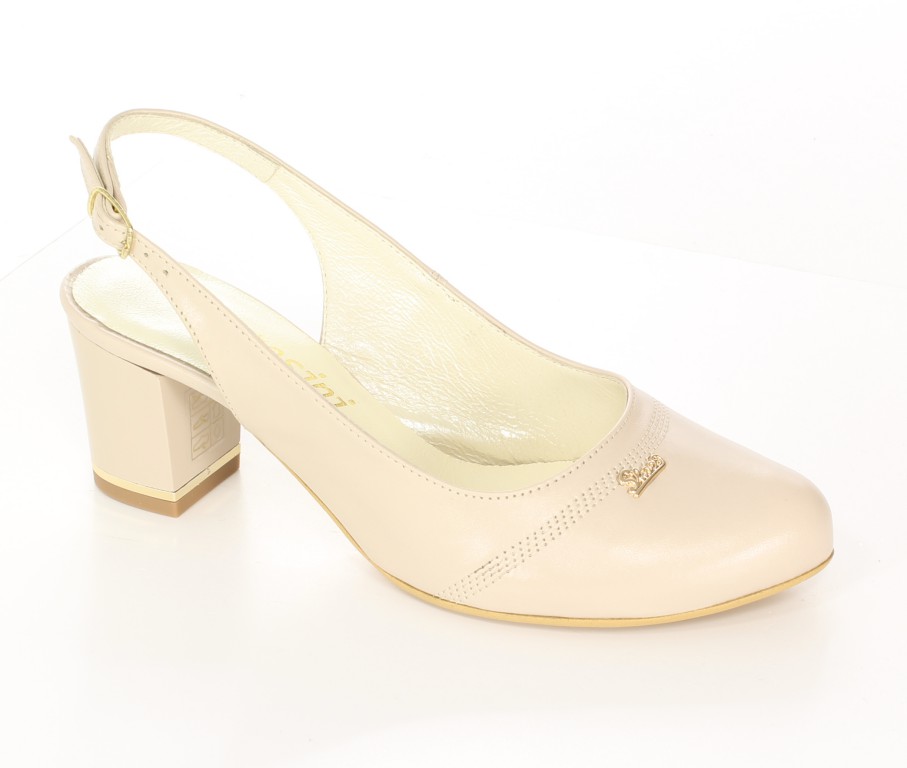 Cortesini Czółenka 1177 Skóra Be/Cycero 