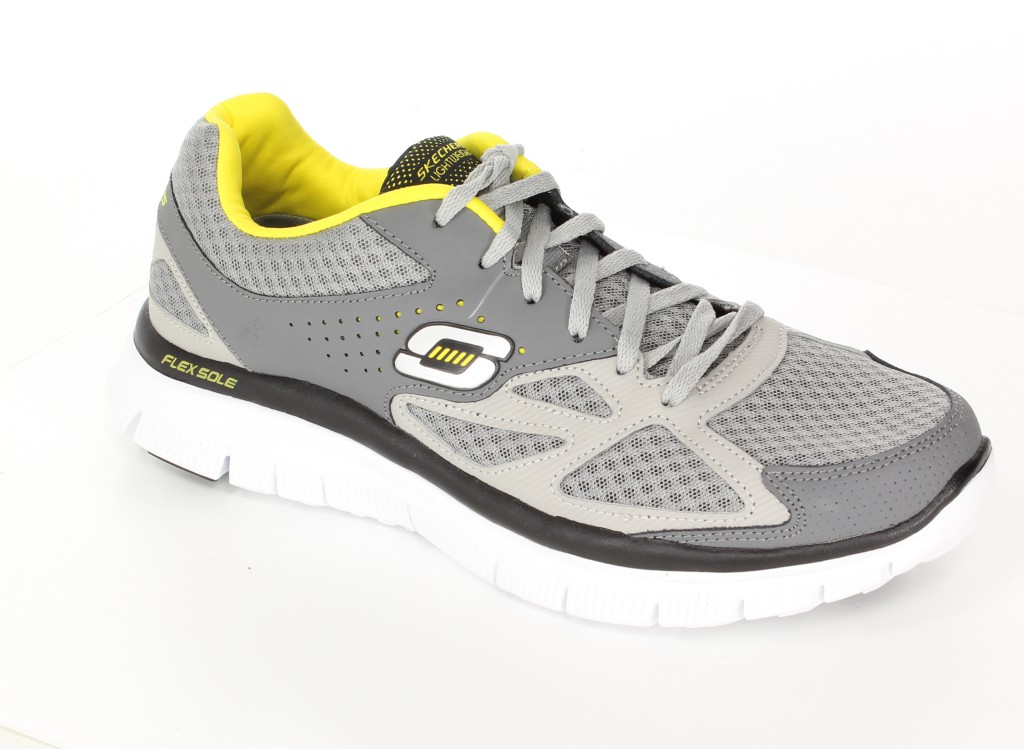 Skechers Półbuty 51252/GYYL Gray/Yellow 