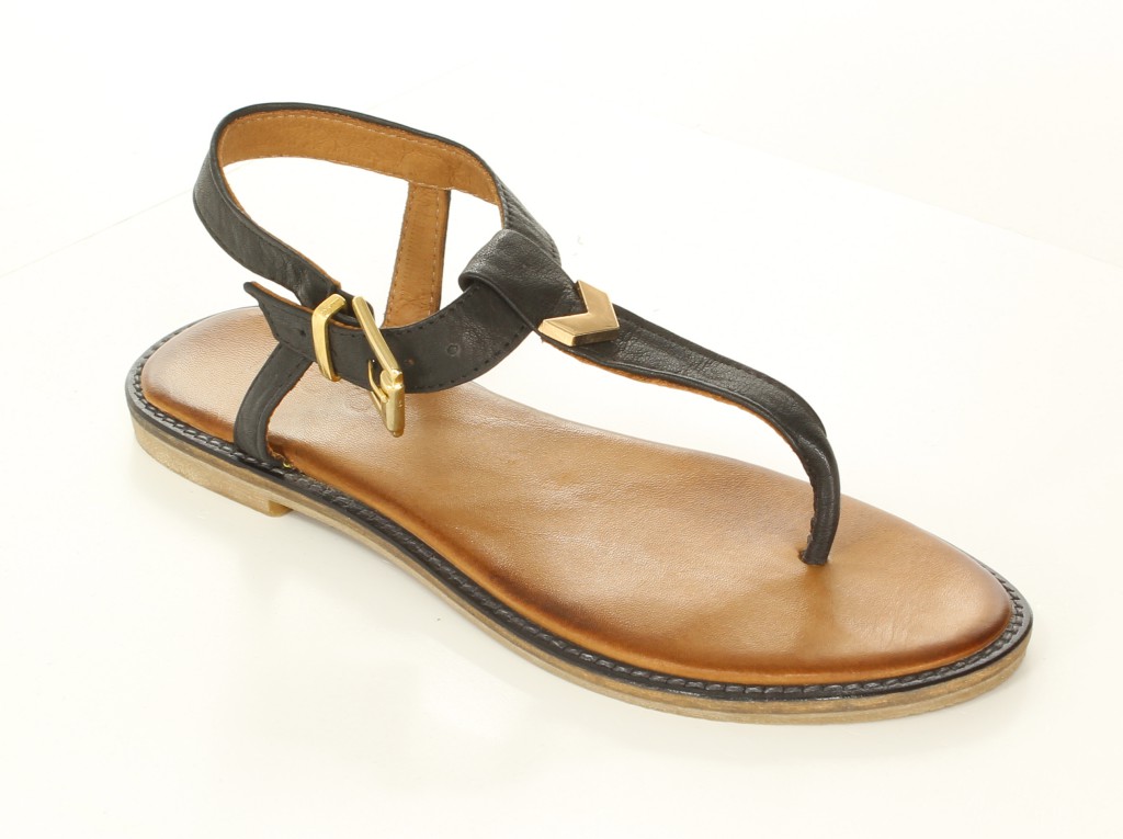 Inuovo Sandały 1544 Black
