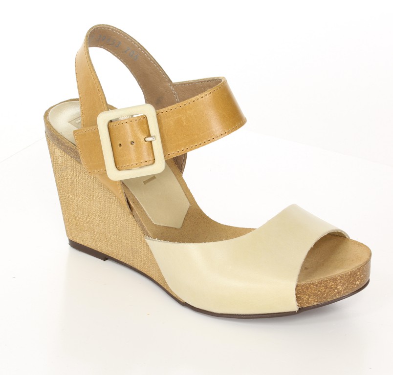Nessi Sandały 48104 Camel 11 + Beż 11 