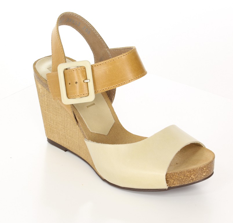Nessi Sandały 48104 Camel 11 + Beż 11 