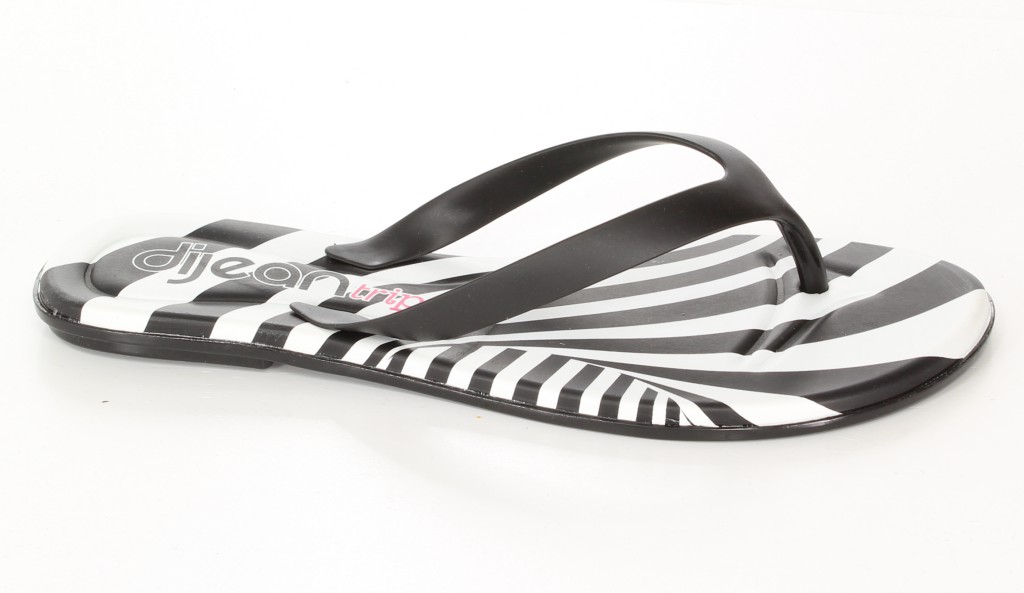 Dijean Klapki 261 Black/Zebra