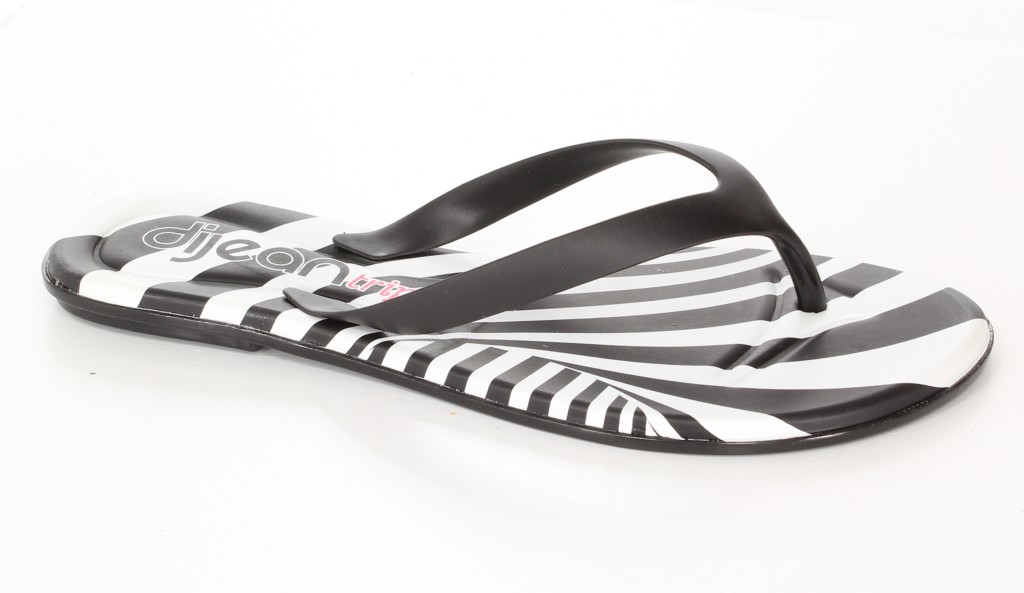 Dijean Klapki 261 Black/Zebra