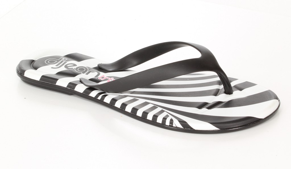 Dijean Klapki 261 Black/Zebra