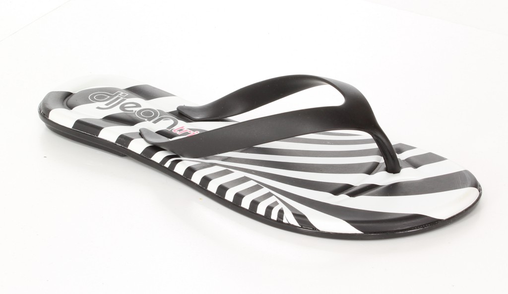 Dijean Klapki 261 Black/Zebra