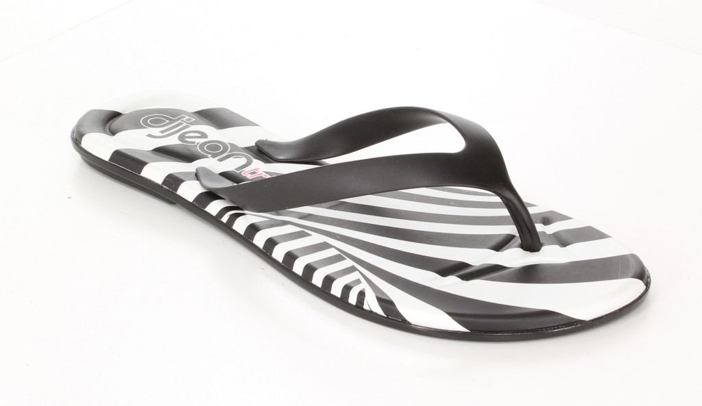 Dijean Klapki 261 Black/Zebra