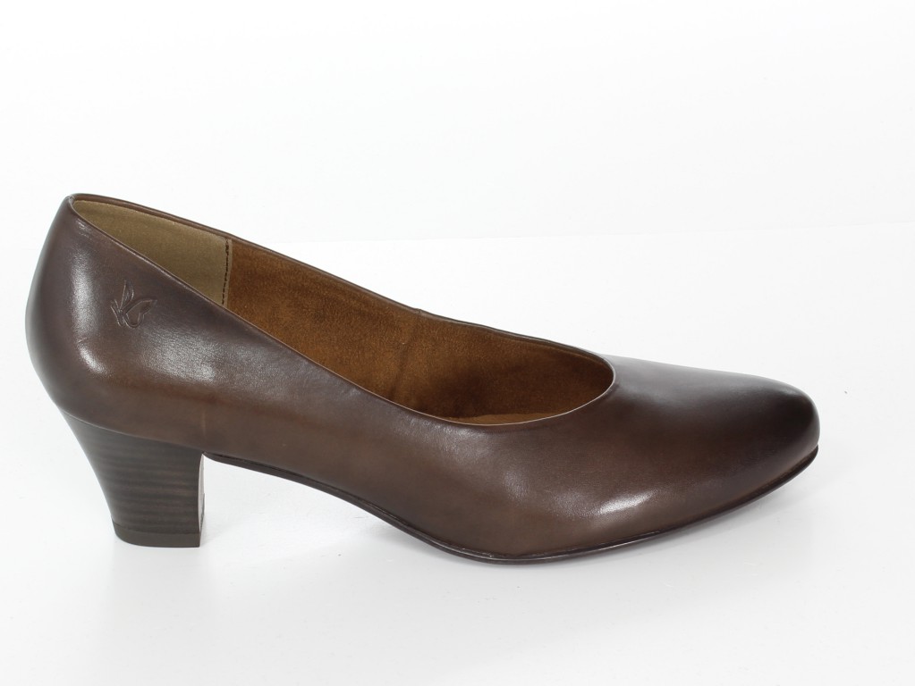Caprice Czółenka 9-22306-23 Dark Brown 