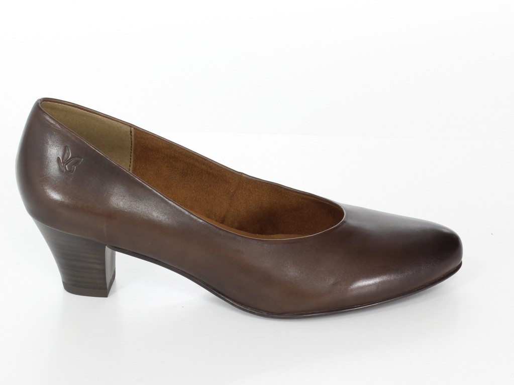 Caprice Czółenka 9-22306-23 Dark Brown 