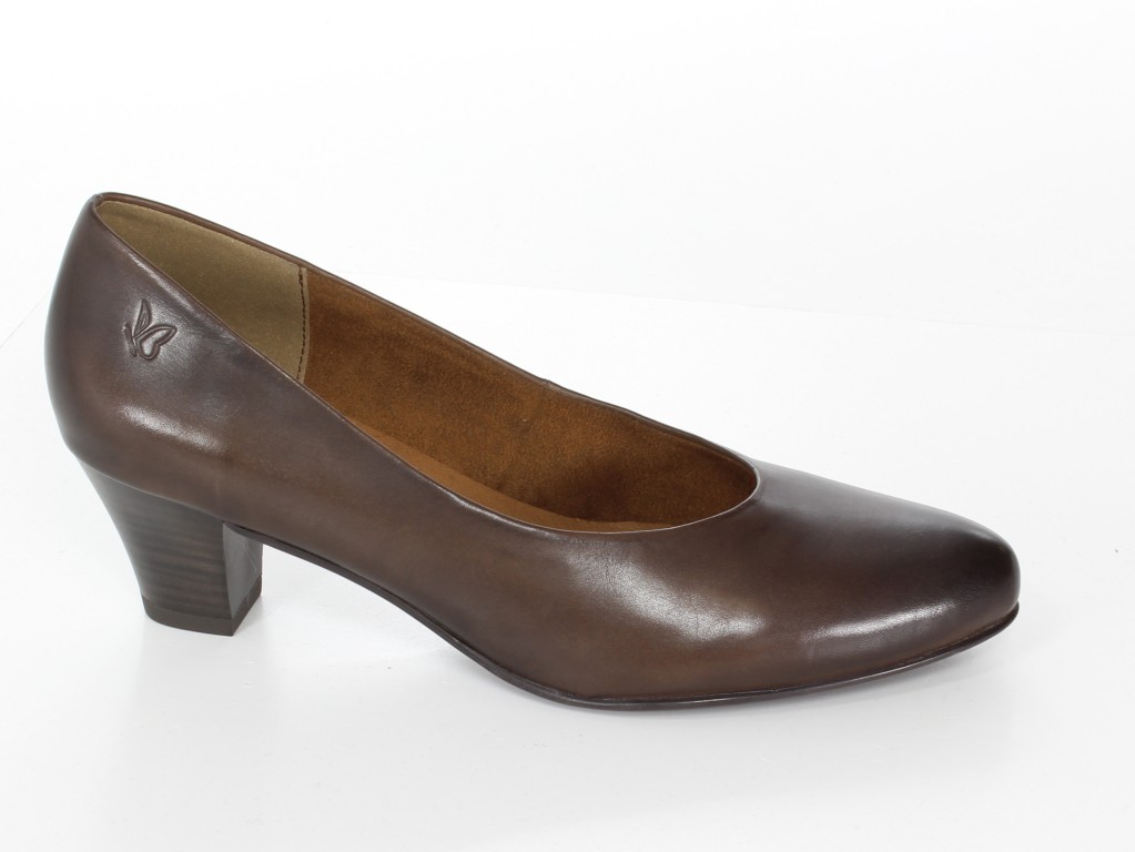 Caprice Czółenka 9-22306-23 Dark Brown 