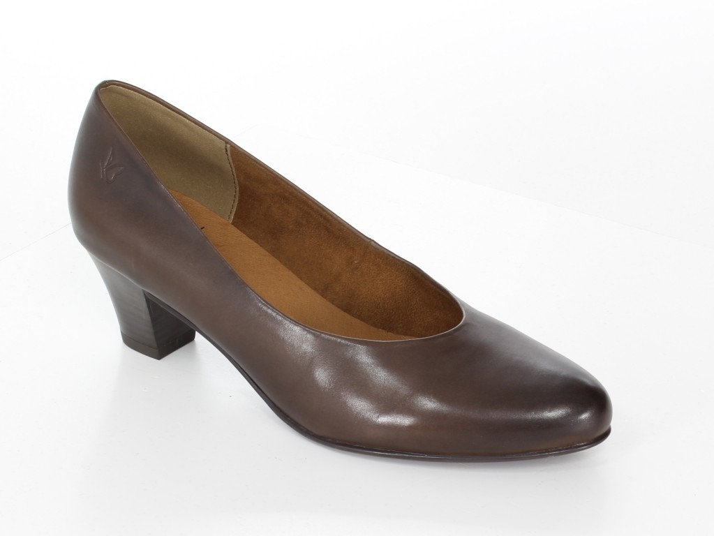 Caprice Czółenka 9-22306-23 Dark Brown 