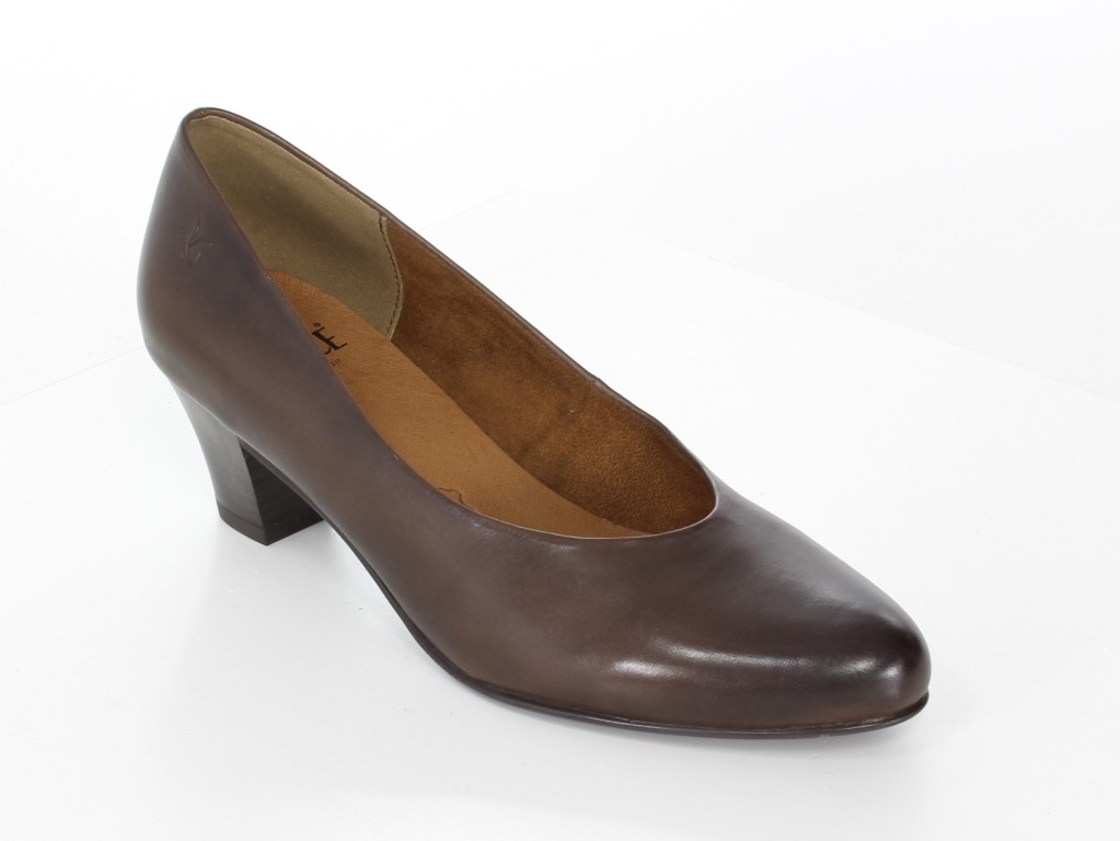 Caprice Czółenka 9-22306-23 Dark Brown 