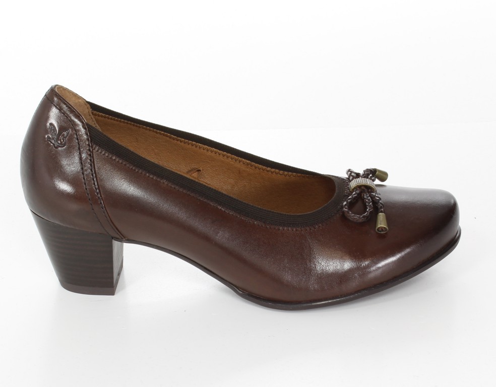 Caprice Czółenka 9-22401-23 Dark Brown