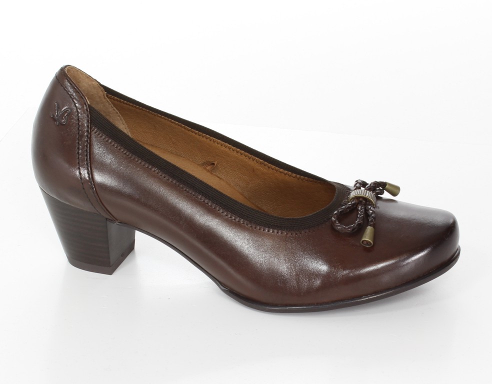 Caprice Czółenka 9-22401-23 Dark Brown