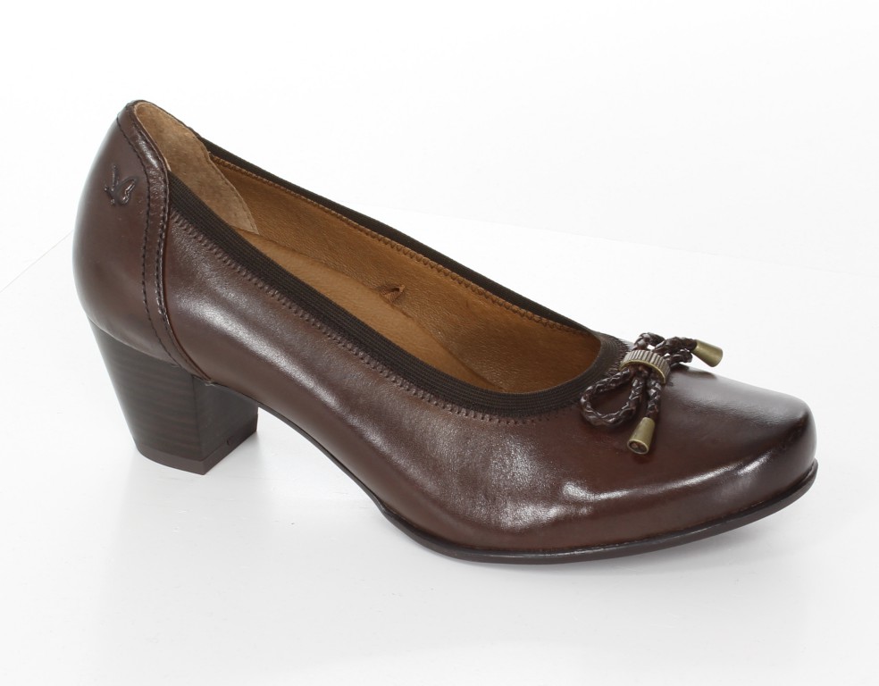 Caprice Czółenka 9-22401-23 Dark Brown