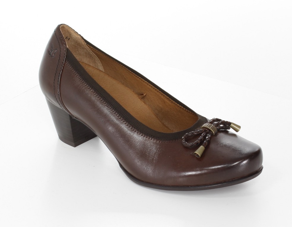 Caprice Czółenka 9-22401-23 Dark Brown