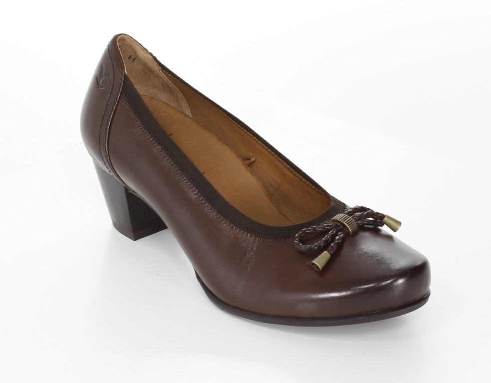 Caprice Czółenka 9-22401-23 Dark Brown