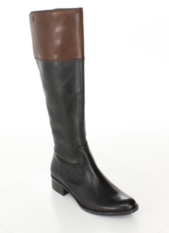 Caprice Kozaki 9-25521-23 BLK Ant/Cognac